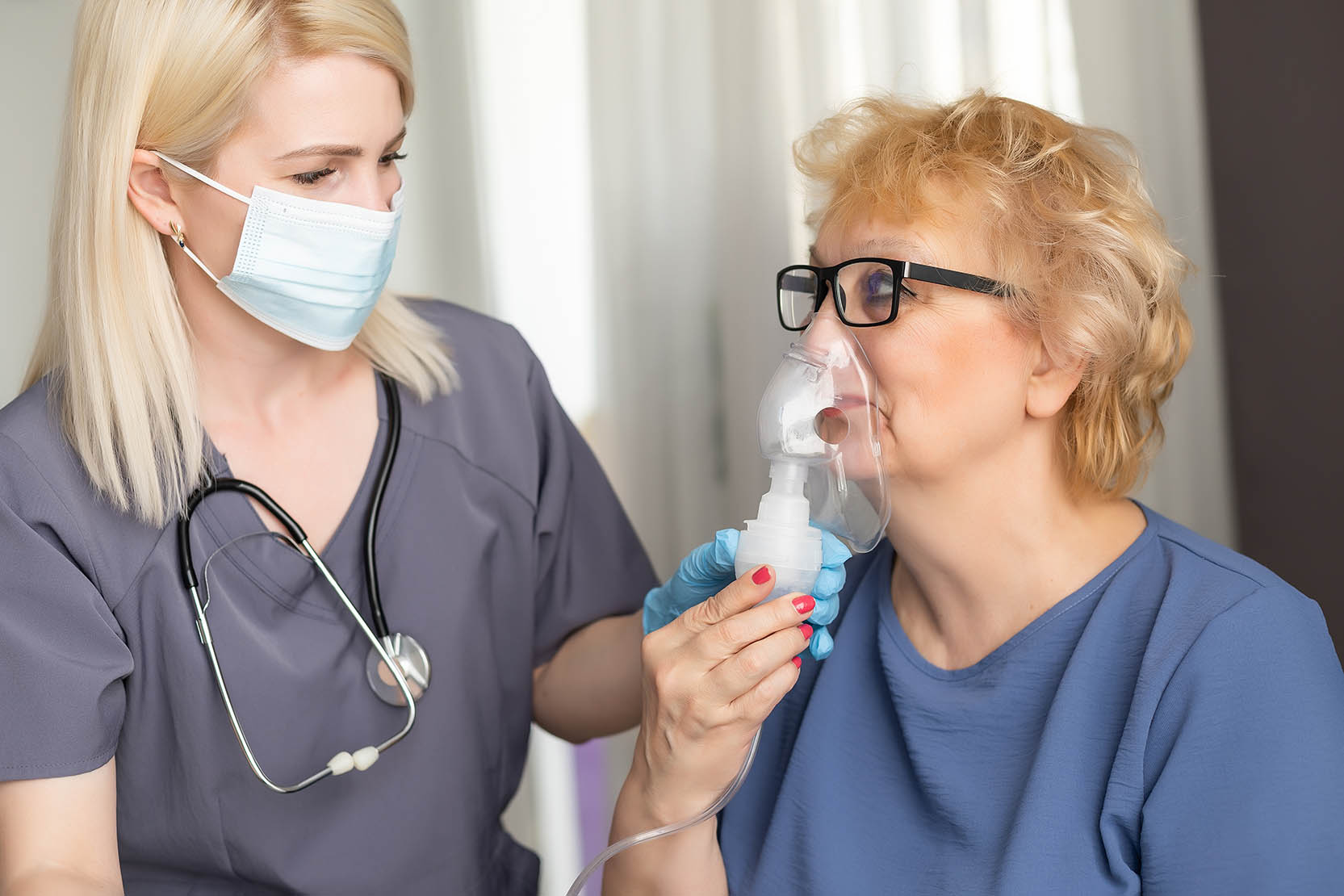 Elderly,Woman,At,Doctor,During,Coronavirus,Pandemic