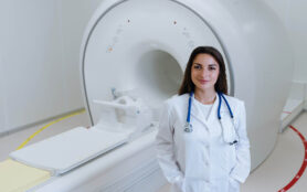 Mri,Machine.,The,Laboratory,Assistant,Of,The,Computed,Tomography,Office